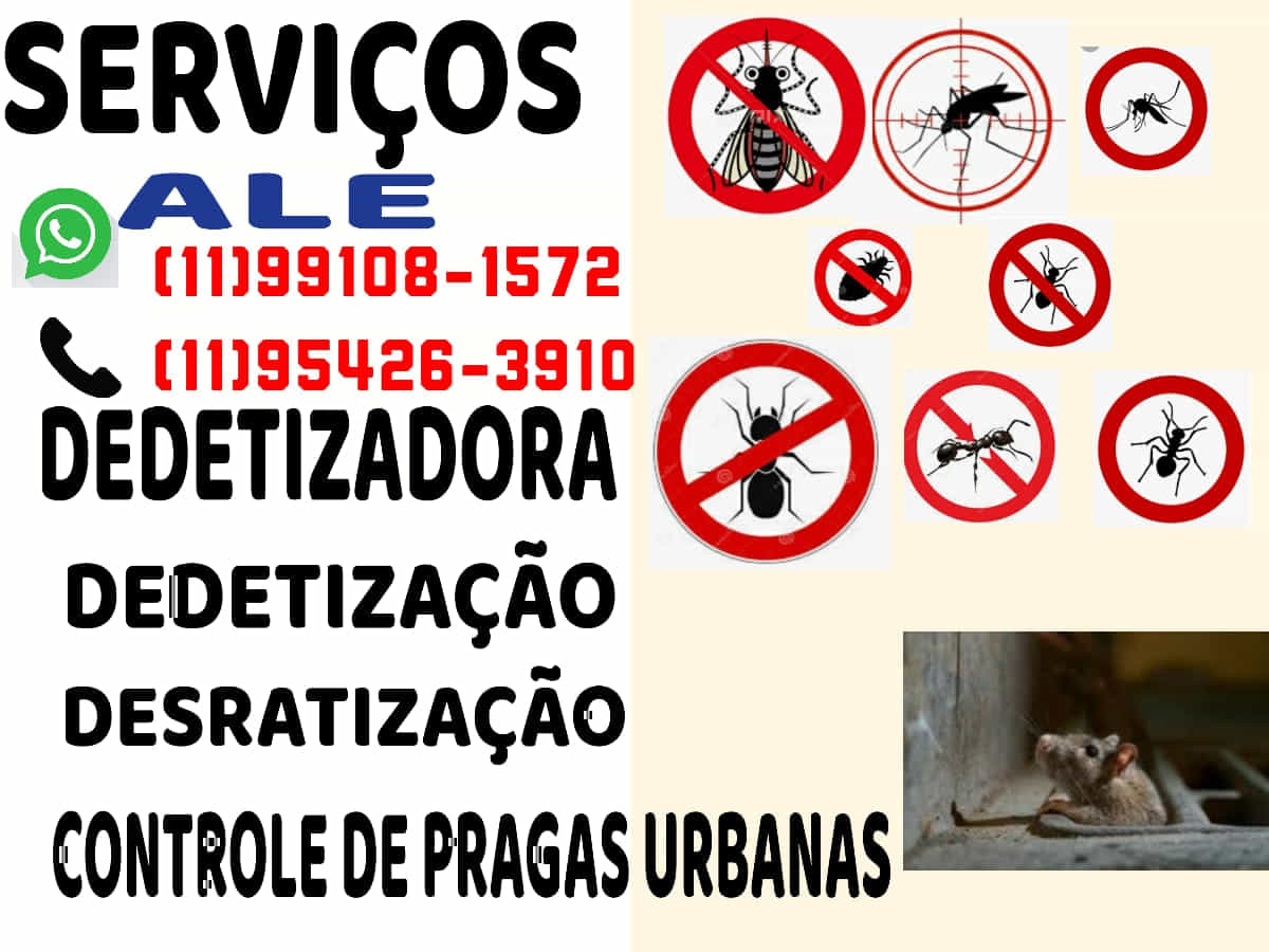 Dedetizadora SERVI�OS ALE